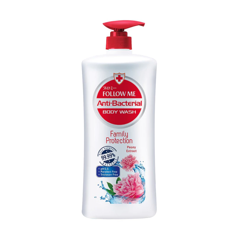 Follow Me Body Wash Anti-Bacterial 1000ml - Family Protection